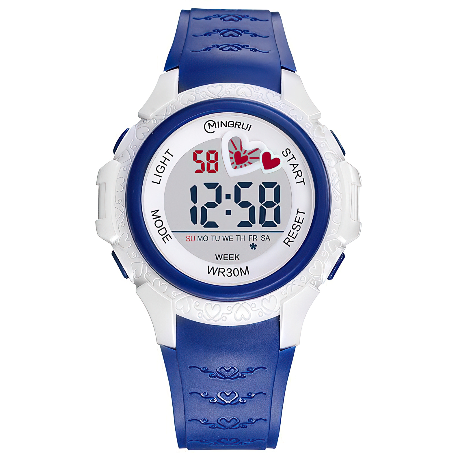 Reloj Impermeable Niño Niña Azul